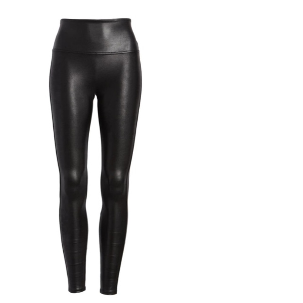 SPANX Faux Leather Leggings